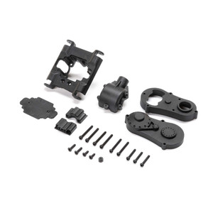 Losi - Center Gear Box Housing Set With Covers: Mini Lmt - 212037