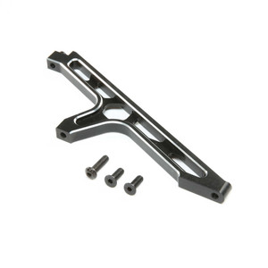 Losi - Chassis Brace, Front, Aluminum, Black: Dbxl-e 2.0 - 351016 Losi - Chassis Brace, Front, Aluminum, Black: Dbxl-e 2.0 - 351016