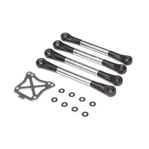 Losi - Rear Toe Links (4), Toe Plate: Rzr Rey - 231103