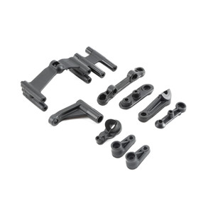Losi - Servo Mount, Steering Servo Set Plastic: Baja Rey - 231008