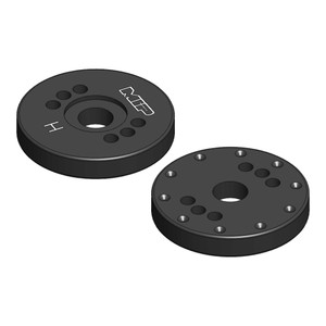 MIP-Moores Ideal Products - Bypass1 Hi-flow Pistons, 10-hole X Blank 1/8th (2) - 23404 MIP-Moores Ideal Products - Bypass1 Hi-flow Pistons, 10-hole X Blank 1/8th (2) - 23404