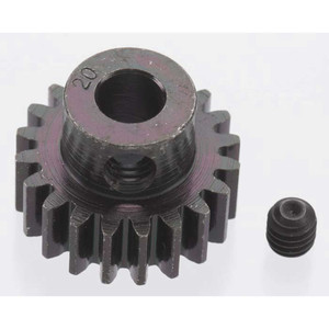 Robinson Racing Products - Extra Hard 20 Tooth Blackened Steel 32p Pinion 5mm - 8620 Robinson Racing Products - Extra Hard 20 Tooth Blackened Steel 32p Pinion 5mm - 8620