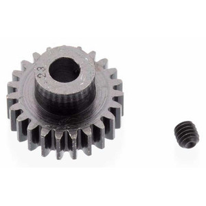Robinson Racing Products - Extra Hard 23 Tooth Blackened Steel 32p Pinion 5mm - 8623 Robinson Racing Products - Extra Hard 23 Tooth Blackened Steel 32p Pinion 5mm - 8623