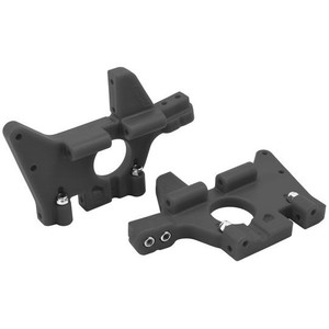 RPM - Front Bulkheads For T-maxx & E-maxx, Black - 81062 RPM - Front Bulkheads For T-maxx & E-maxx, Black - 81062