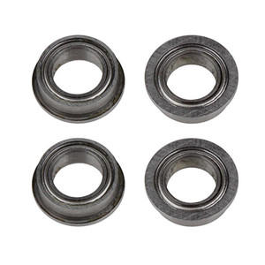 Team Associated - Flanged Bearings, 5x8x2.5mm, (4) - 72100 Team Associated - Flanged Bearings, 5x8x2.5mm, (4) - 72100