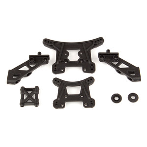 Team Associated - Front And Rear Shock Towers & Wing Mounts:14b,14t - 21503