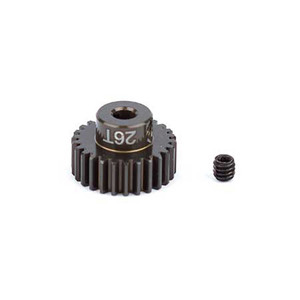 Team Associated - Ft Aluminum Pinion Gear, 26t 48p, 1/8 Shaft - 1344
