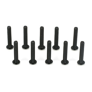 Team Losi Racing - Button Head Screws, M3 X 18mm (10) - 5905