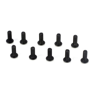 Team Losi Racing - Button Head Screws, M3 X 8mm (10) - 5902