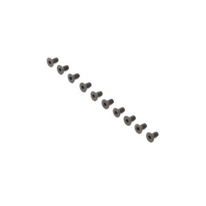 Team Losi Racing - Flat Head Screws, M3 X 6mm (10) - 235008