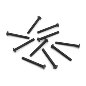 TEKNO RC - M3x25mm Button Head Screws- Black, 10pcs - 1411 TEKNO RC - M3x25mm Button Head Screws- Black, 10pcs - 1411