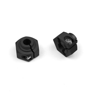 Vanquish - 12mm Hex Black Anodized - 7082