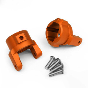 Vanquish - Axial Scx10 8 Degree C-hubs Orange Anodized - 2865