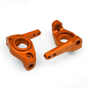 Vanquish - Axial Scx10 8 Degree Knuckles Orange Anodized - 2855