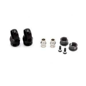 Vanquish - S8e Machined Aluminum Shock Cap - Black - IRC00514