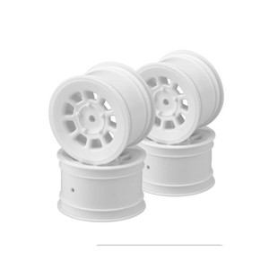 Jconcepts - 9 Shot 2.2 Rear Wheel (white) - 4pc - 3398W