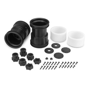 Jconcepts - Tribute 2.6 X 3.6 Monster Truck Wheel, Black (2) - 3377B Jconcepts - Tribute 2.6 X 3.6 Monster Truck Wheel, Black (2) - 3377B