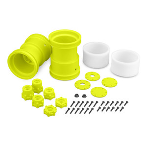Jconcepts - Tribute 2.6 X 3.6 Monster Truck Wheel, Yellow(2) - 3377Y Jconcepts - Tribute 2.6 X 3.6 Monster Truck Wheel, Yellow(2) - 3377Y