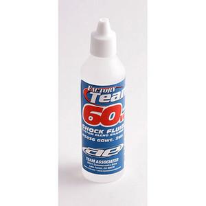 Team Associated - Silicone Shock Fluid,60wt 2oz - 5436 Team Associated - Silicone Shock Fluid,60wt 2oz - 5436