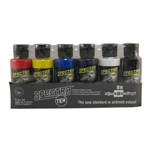 Badger Air-Brush Co. - 6 Color Primary Set, 2 Oz - 55PS