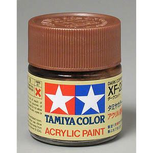 Tamiya - Acrylic Xf28, Dark Copper - 81328 Tamiya - Acrylic Xf28, Dark Copper - 81328