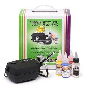 Iwata Airbrushes - Neo Iwata Cn Gravity Feed Airbrush Set - IW120 Iwata Airbrushes - Neo Iwata Cn Gravity Feed Airbrush Set - IW120