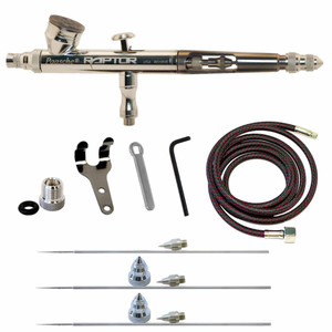 Paasche Airbrush Company - Gravity Feed Set W/ .2, .25, .38 & .66mm Heads - RG4AS