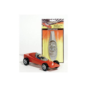 Pinecar - Cockpit & Driver, Baron Von Gofast - 3921