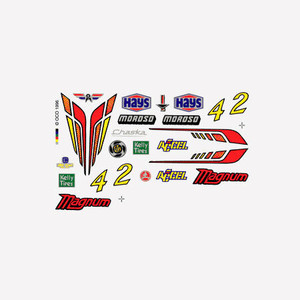 Pinecar - Dry Transfer Decals, Magnum - 310 Pinecar - Dry Transfer Decals, Magnum - 310