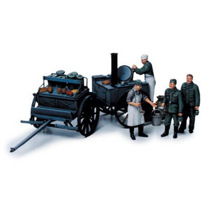 Tamiya - 1/35 German Field Kitchen Scenery - 35247 Tamiya - 1/35 German Field Kitchen Scenery - 35247