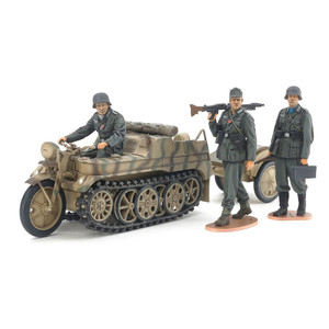 Tamiya - 1/35 German Sd.kfz.2 Kettenkraftrad - 35377 Tamiya - 1/35 German Sd.kfz.2 Kettenkraftrad - 35377