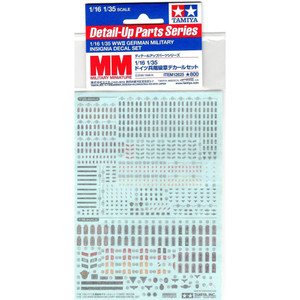 Tamiya - German Military Insignia Decal - 12625 Tamiya - German Military Insignia Decal - 12625