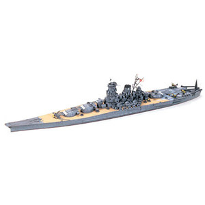 Tamiya - 1/700 Japanese Battleship Yamato Plastic Model - 31113 Tamiya - 1/700 Japanese Battleship Yamato Plastic Model - 31113