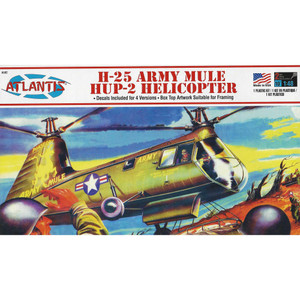 Atlantis - H-25 Hup-2 Army Mule Helicopter 1/48 - A502 Atlantis - H-25 Hup-2 Army Mule Helicopter 1/48 - A502