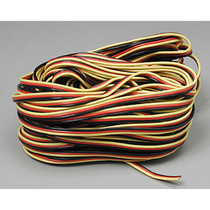 Hitec RCD - Servo Wire 50' 3 Color - 57417