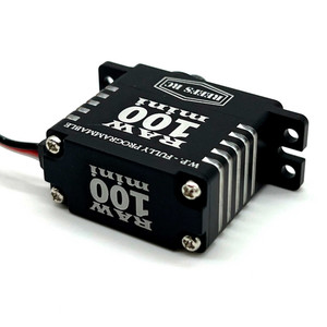 Reefs RC - Raw 100 Mini Black Servo Programmable - REEFS135 Reefs RC - Raw 100 Mini Black Servo Programmable - REEFS135