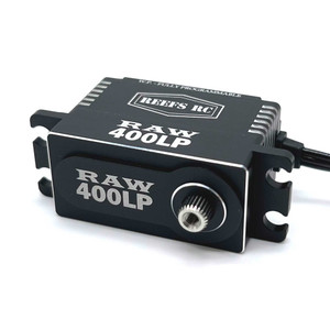 Reefs RC - Raw 400 Lp Servo Programmable Black - REEFS137 Reefs RC - Raw 400 Lp Servo Programmable Black - REEFS137