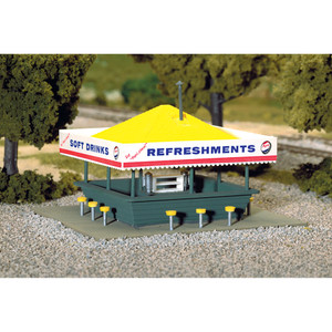Atlas Model Railroad - Ho Kit Refreshment Stand - 715 Atlas Model Railroad - Ho Kit Refreshment Stand - 715