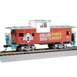 Bachmann Industries - Ho Ringling Bros/barnum & Bailey Widevis Caboose - 16614 Bachmann Industries - Ho Ringling Bros/barnum & Bailey Widevis Caboose - 16614