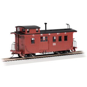 Bachmann Industries - Spectrum On30 Wood-side Caboose Bellvue&cascade 55 - 26702