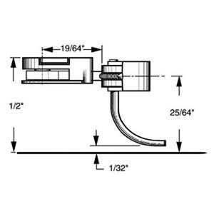 Kadee Qualtiy - Ho Body Mounted Coupler, 19/64 Center (2pr) - 38 Kadee Qualtiy - Ho Body Mounted Coupler, 19/64 Center (2pr) - 38