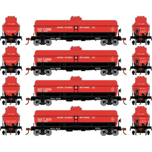 Athearn - Ho 1-dome Tank, Union Starch/shpx #1 (4) - 3382 Athearn - Ho 1-dome Tank, Union Starch/shpx #1 (4) - 3382