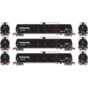 Athearn - Ho 33,900-gallon Lpg Tank, Prox #2 (3) - G25587 Athearn - Ho 33,900-gallon Lpg Tank, Prox #2 (3) - G25587