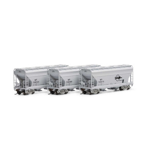 Athearn - Ho Acf 2970 Covered Hopper, Mp (3) - 81070 Athearn - Ho Acf 2970 Covered Hopper, Mp (3) - 81070