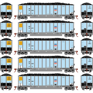 Athearn - Ho Bethgon Coalporter W/load, Up #3 (5) - 81606
