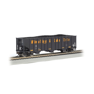 Bachmann Industries - Ho 100t 3bay Hopper,  W&le #606 - 18746 Bachmann Industries - Ho 100t 3bay Hopper,  W&le #606 - 18746