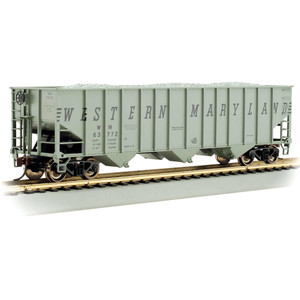 Bachmann Industries - Ho 100-ton 3-bay Hopper, Wm #63834 - 18737 Bachmann Industries - Ho 100-ton 3-bay Hopper, Wm #63834 - 18737
