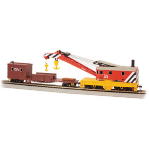 Bachmann Industries - Ho 250t Steam Crane Boom Tender Canadian National - 16104 Bachmann Industries - Ho 250t Steam Crane Boom Tender Canadian National - 16104