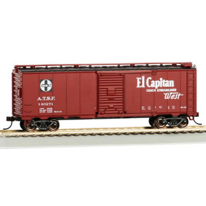 Bachmann Industries - Ho 40' Santa Fe Map Box Car El Capitan #140271 - 16506 Bachmann Industries - Ho 40' Santa Fe Map Box Car El Capitan #140271 - 16506