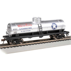 Bachmann Industries - Ho 40' Single Dome Tank Car Staroline Gasoline#438 - 17817 Bachmann Industries - Ho 40' Single Dome Tank Car Staroline Gasoline#438 - 17817